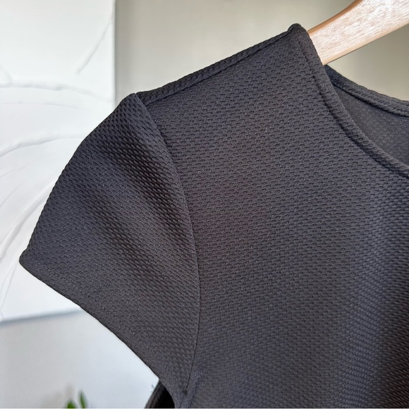 Torn by Ronny Kobo Gina short sleeve black flare dress - Picture 10 of 16